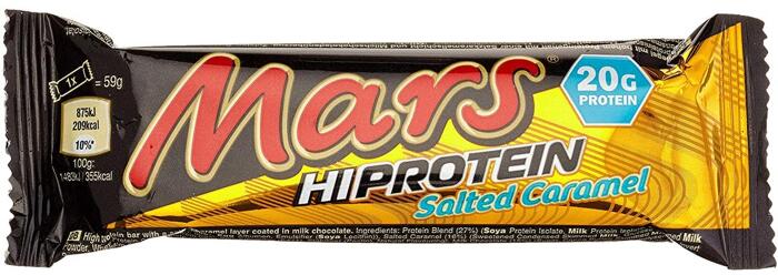 Mars High Protein Bar. 1 x 59 g Riegel. Salted Caramel