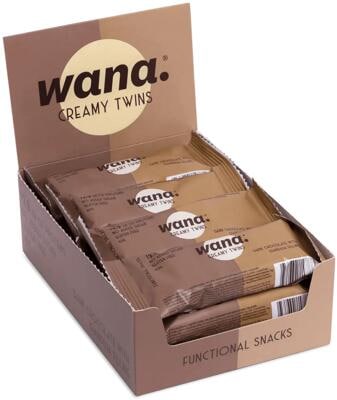 Wana Creamy Twins Proteinriegel. 12 x 45 g Riegel