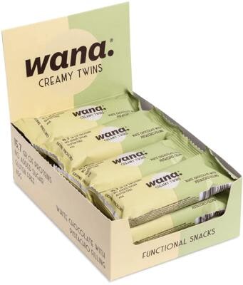Wana Creamy Twins Proteinriegel. 12 x 45 g Riegel