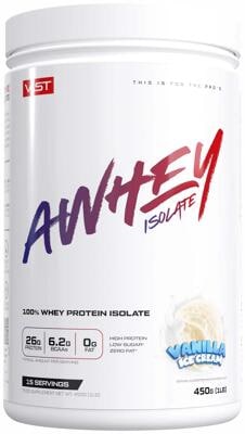 VAST Sports AWhey - 100% Whey Protein Isolate, 900 g Dose
