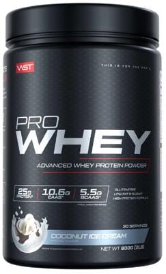 VAST Sports Pro Whey - Advanced Whey Protein Powder. 900 g Dose