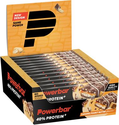 PowerBar 40% Protein + Crisp Bar. 12 x 40 g Riegel