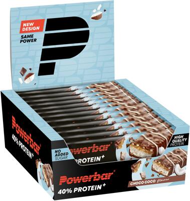 PowerBar 40% Protein + Crisp Bar. 12 x 40 g Riegel