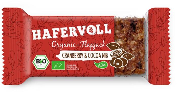 Hafervoll Organic Flapjack
