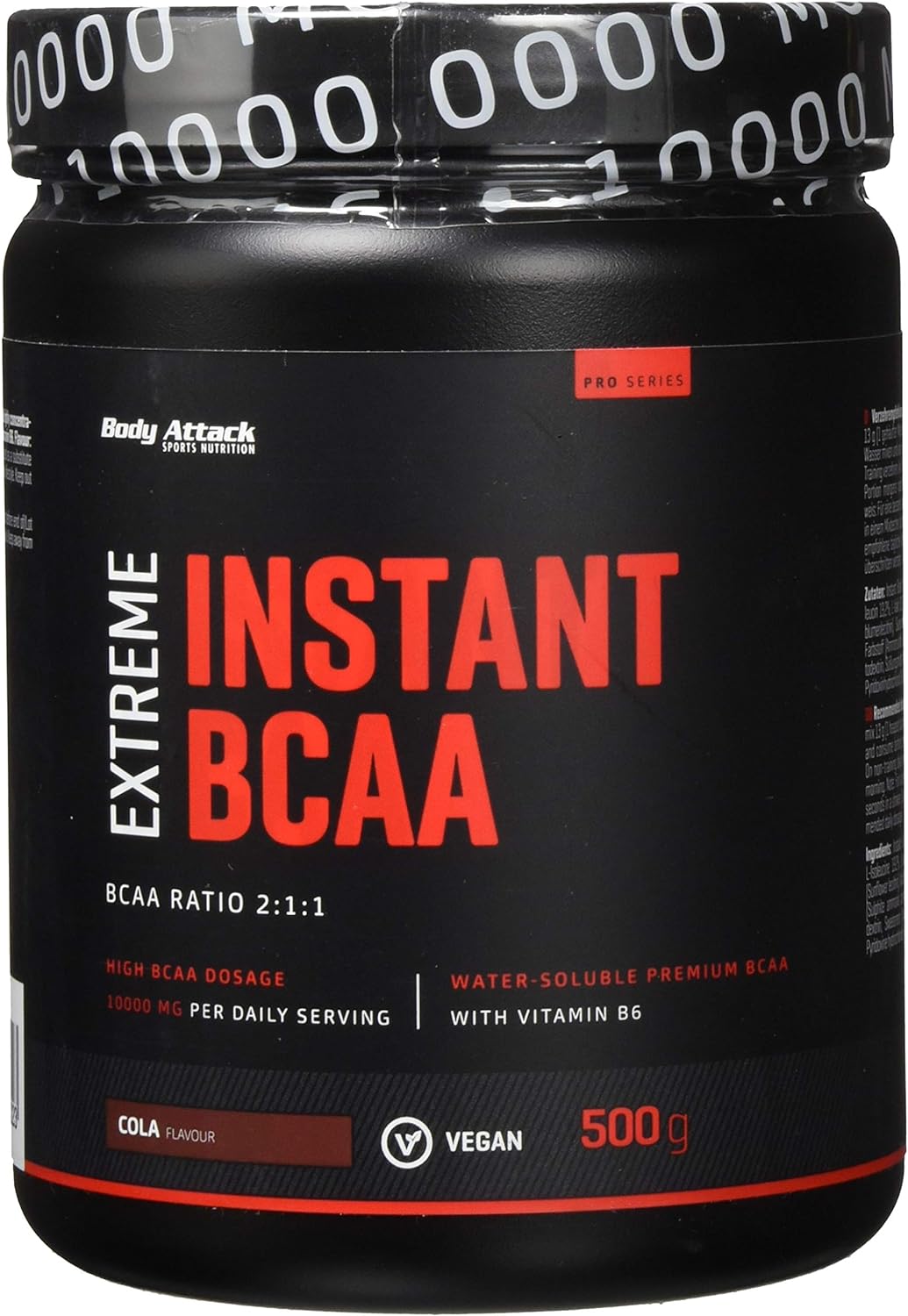 Body Attack Extreme Instant BCAA (500g Dose) Cola