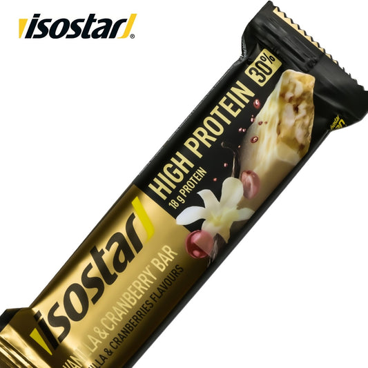 Isostar 30% High Protein Bar (55g) Vanilla & Cranberry