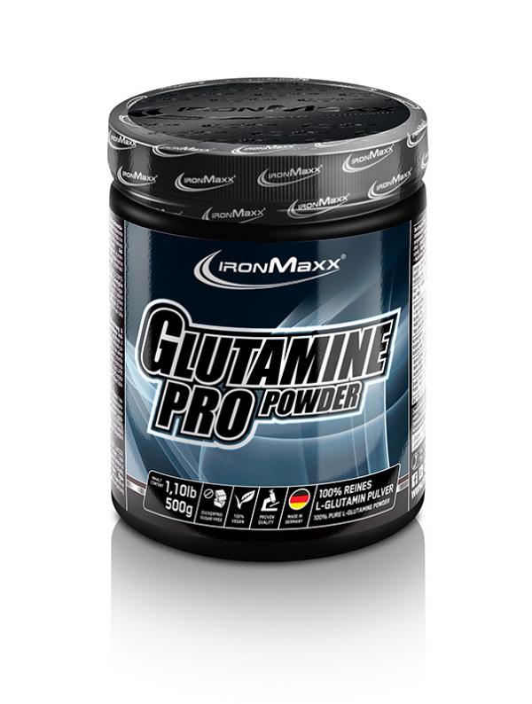 Ironmaxx Glutamin Pro Powder (500g Dose) Neutral