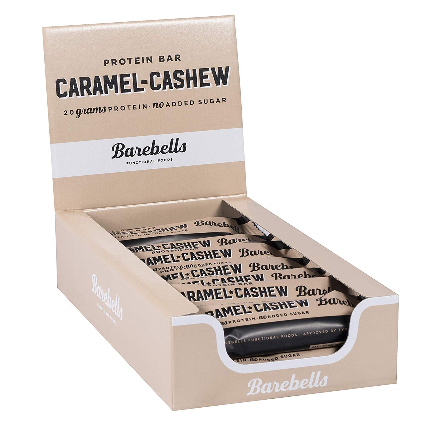 Barebells Protein Bar (12 x 55g) Caramel Cashew