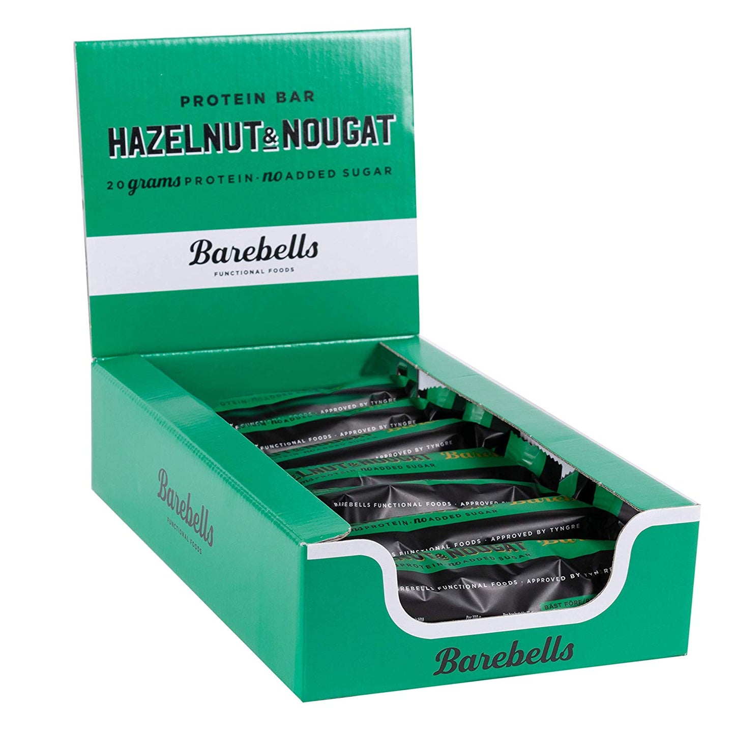 Barebells Protein Bar (12 x 55g) Hazelnut & Nougat
