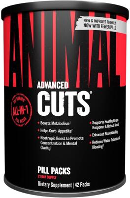 Universal Nutrition Cuts. 42 Packs