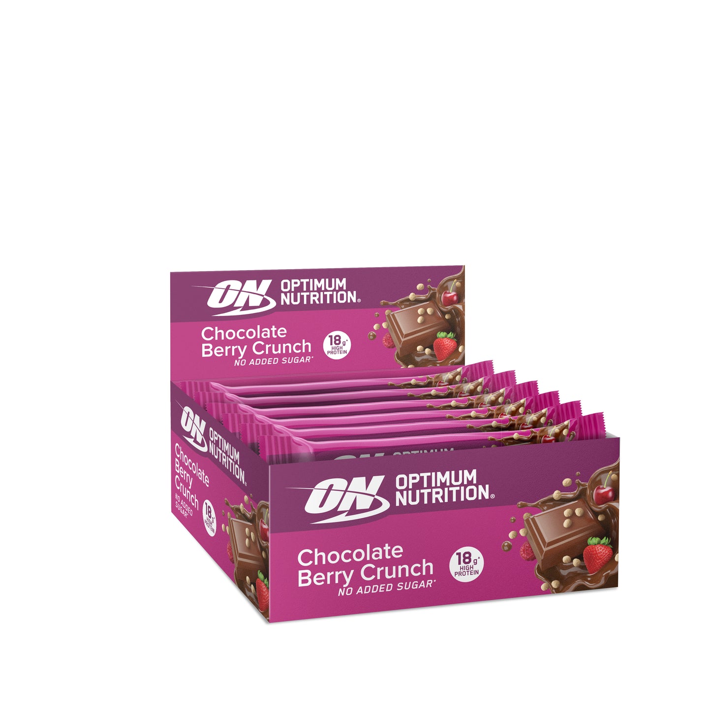 Optimum Nutrition Protein Bar (12 x 55G) Chocolate Berry Crunch