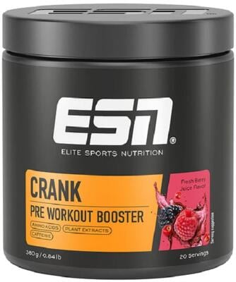 ESN Crank Pre Workout Booster. 380 g Dose