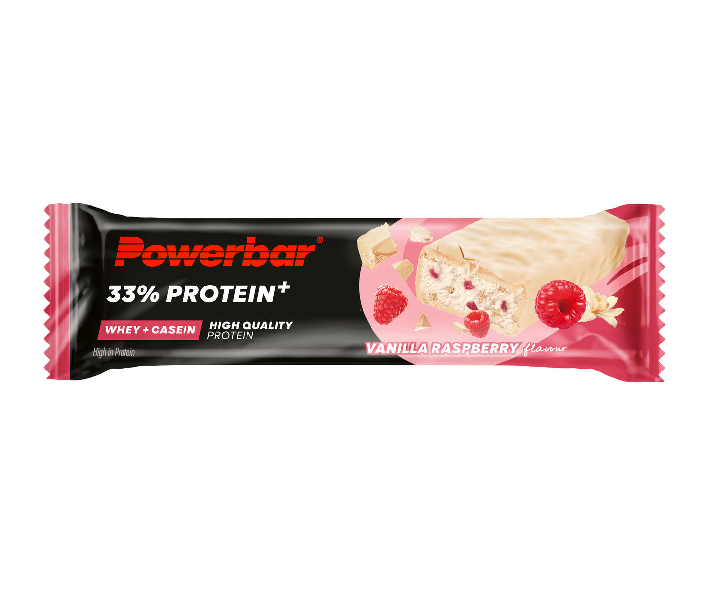 PowerBar 33% Protein Plus Bar (90g)  Vanilla-Raspberry