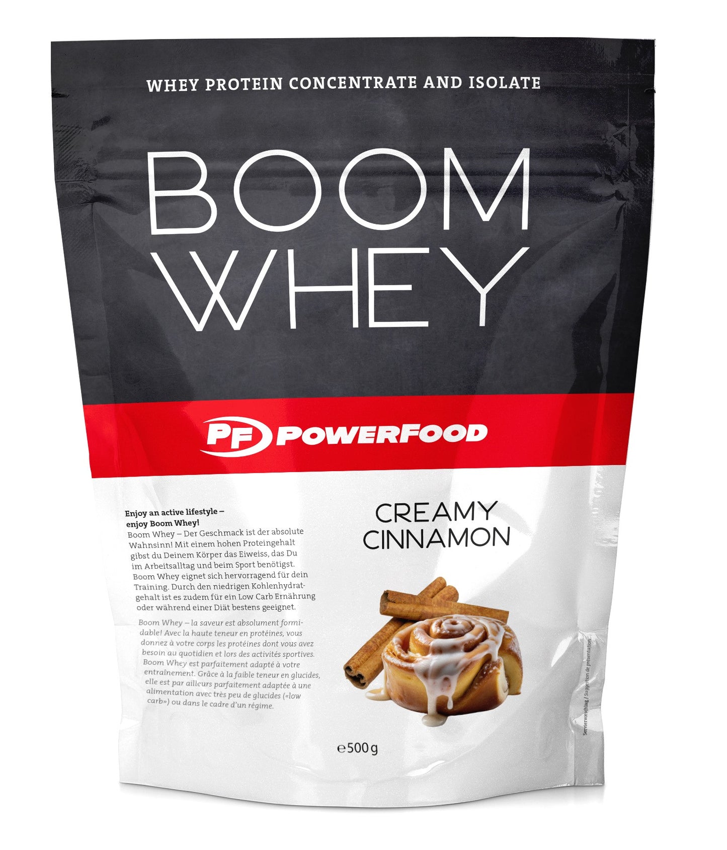 PowerFood One Boom Whey (500g)  Vanilla Ice