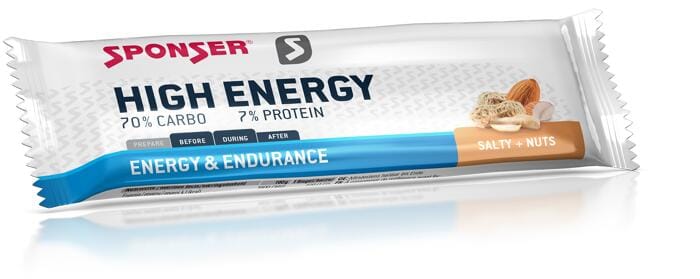 Sponser High Energy Bar. 30 x 45 g Riegel
