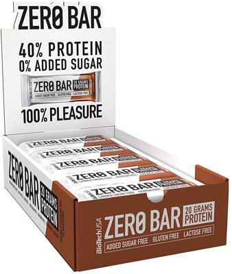 BioTech USA Zero Bar. 20 x 50 g Riegel
