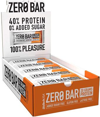 BioTech USA Zero Bar. 20 x 50 g Riegel