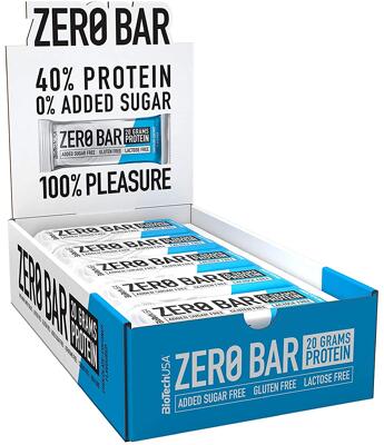 BioTech USA Zero Bar. 20 x 50 g Riegel