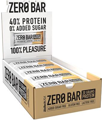 BioTech USA Zero Bar. 20 x 50 g Riegel