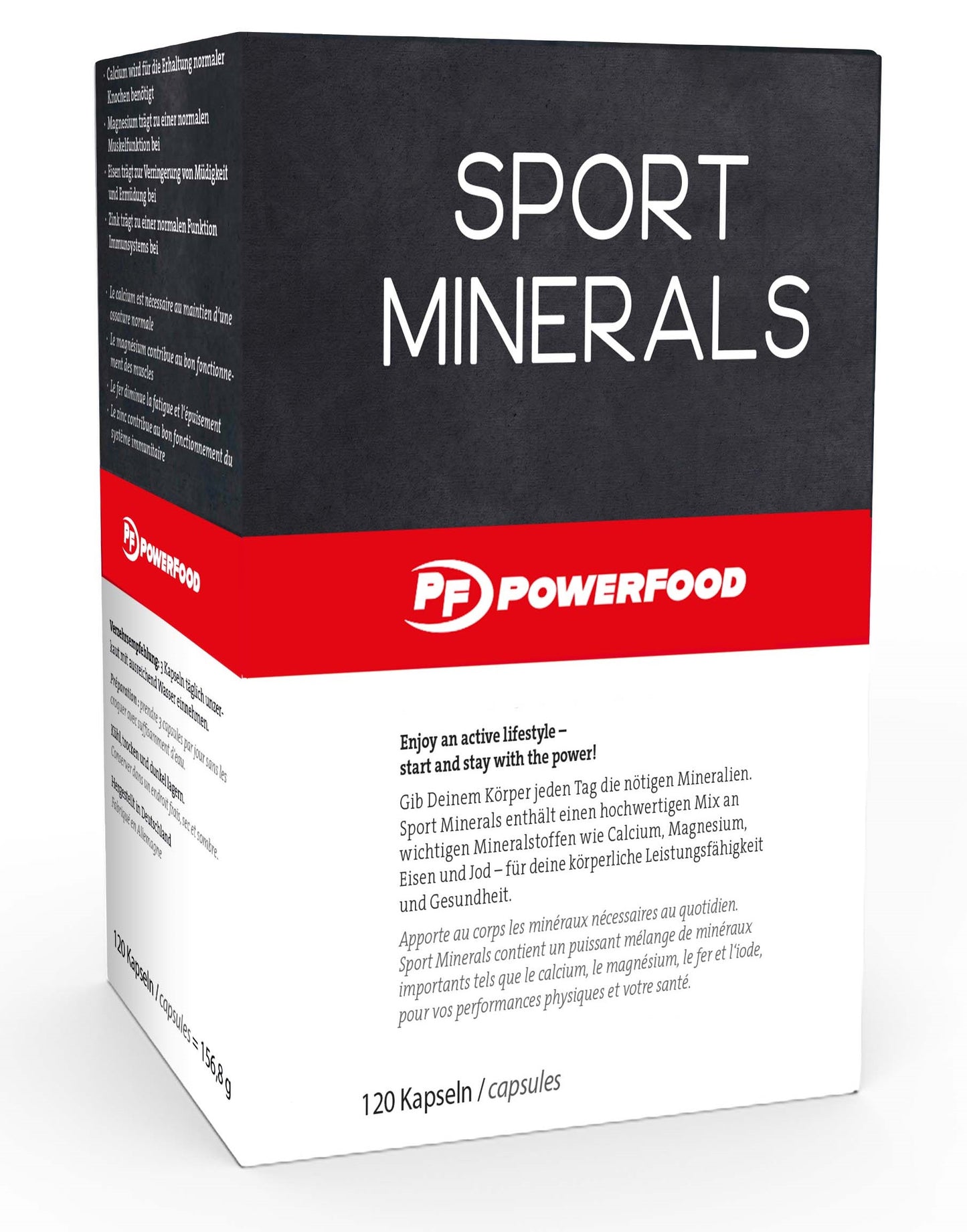 PowerFood Sport Minerals (120 Caps) Neutral