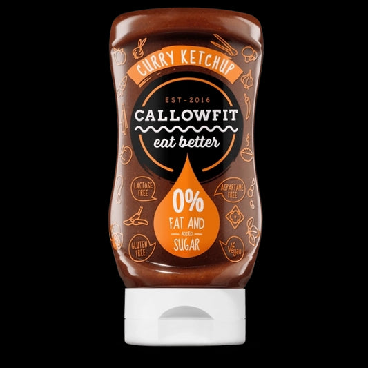 Callowfit Curry Ketchup Sauce (300ml)  Curry Ketchup