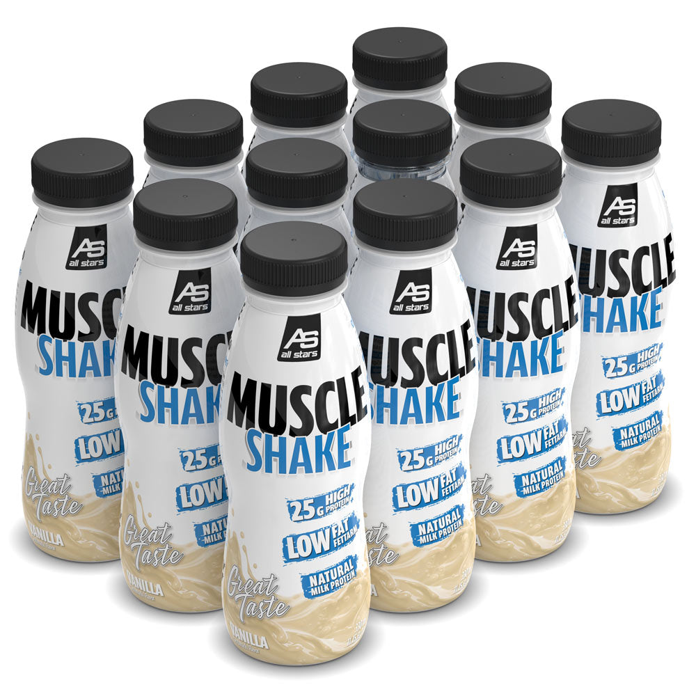 All Stars Muscle Shake (12 x 330ml) Vanille