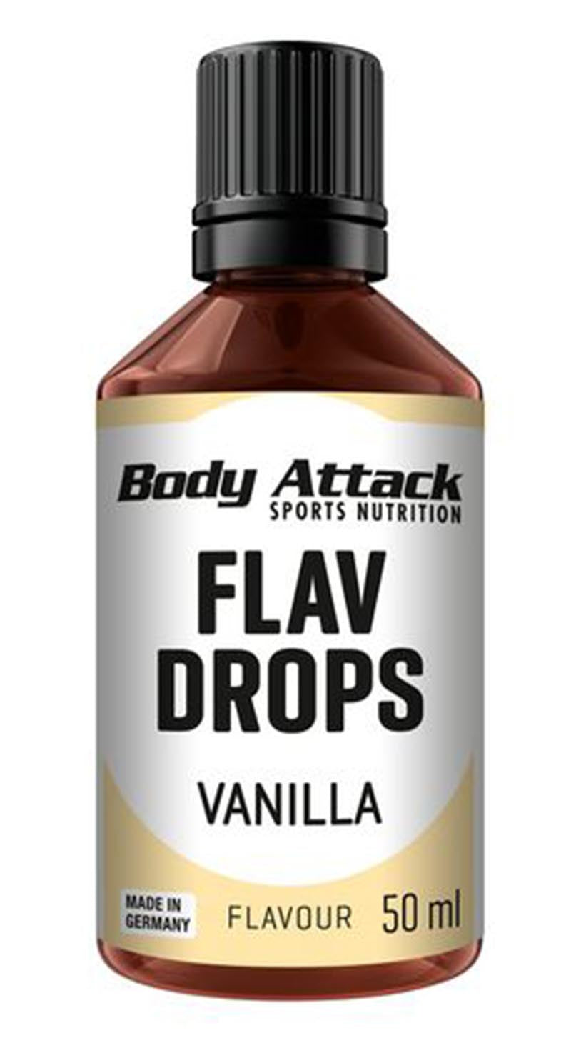 Body Attack Flav Drops (50ml) Vanilla