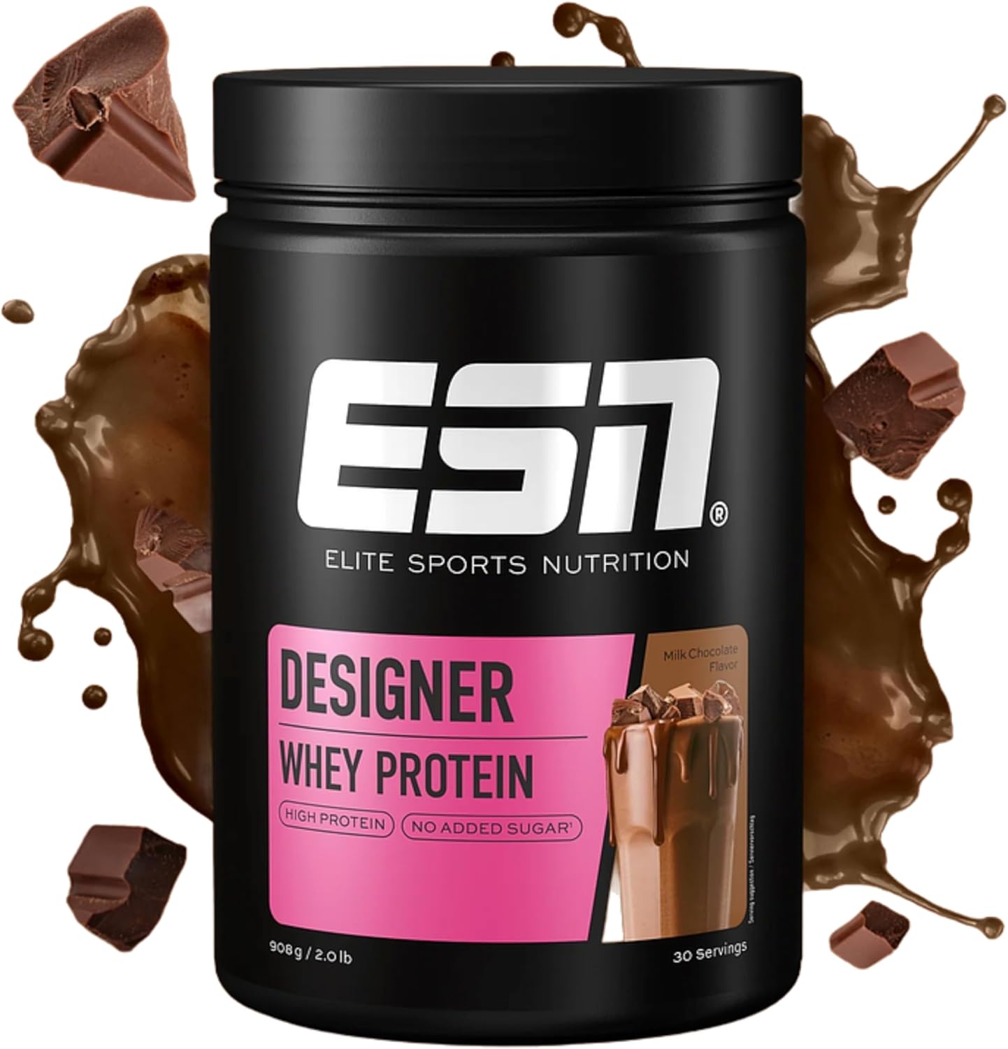 ESN Designer Whey Protein (908G Dose)  Milk Chocolate