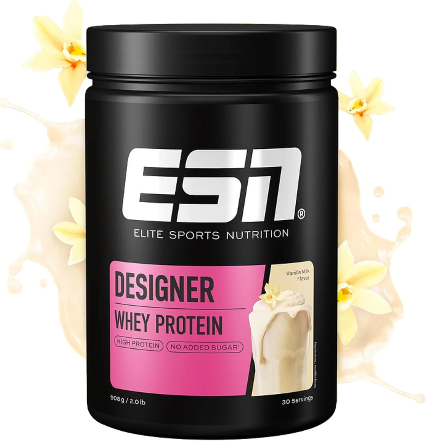 ESN Designer Whey Protein (908G Dose)  Vanilla Milk