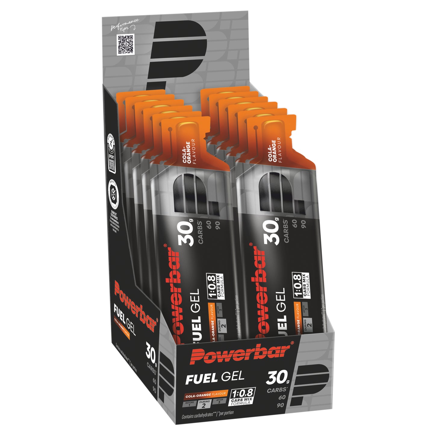 PowerBar Fuel Gel (12 x 50ml)  Cola-Orange