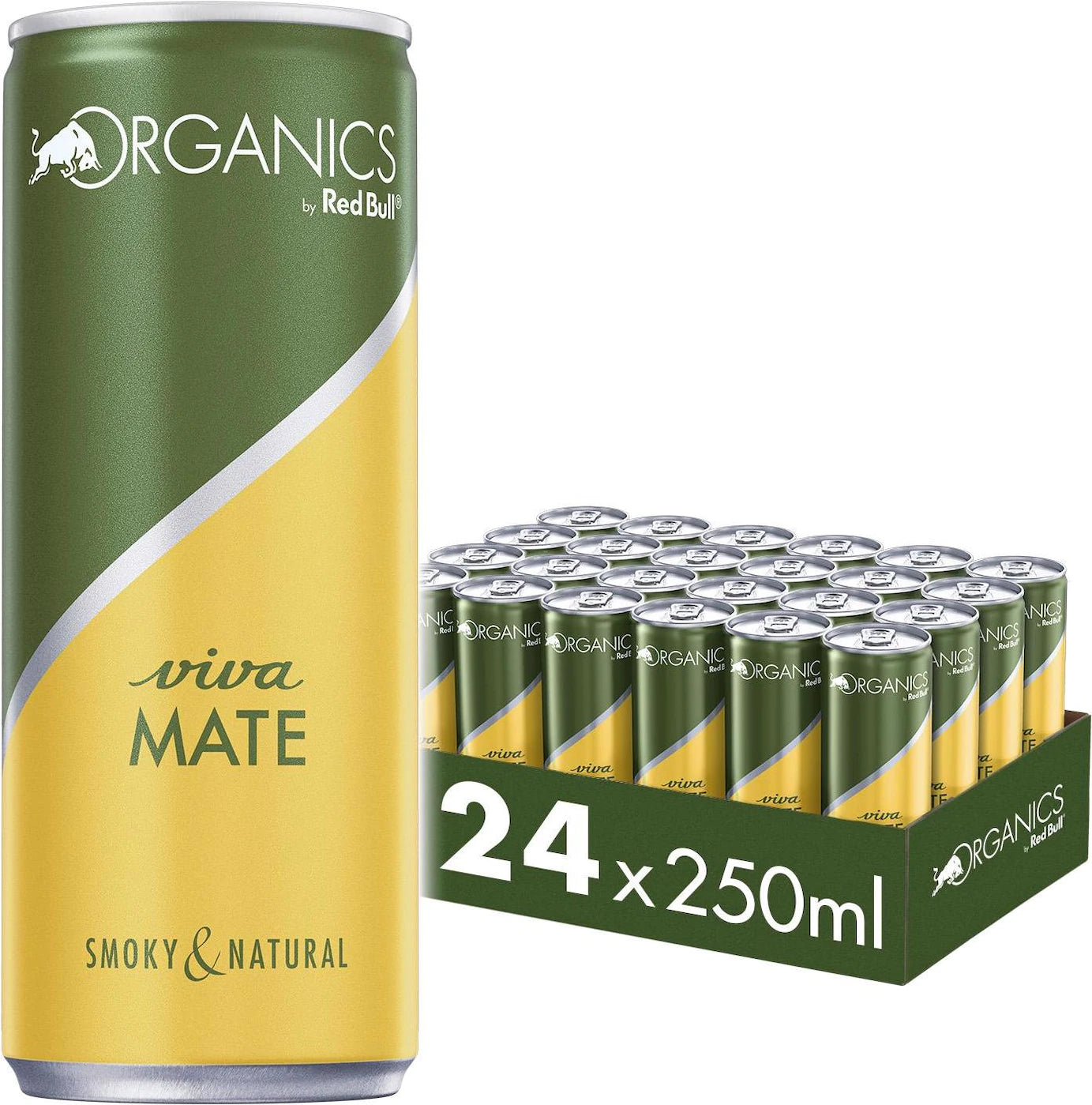 Organics by Red Bull Viva Mate (24 x 330ml) Mate
