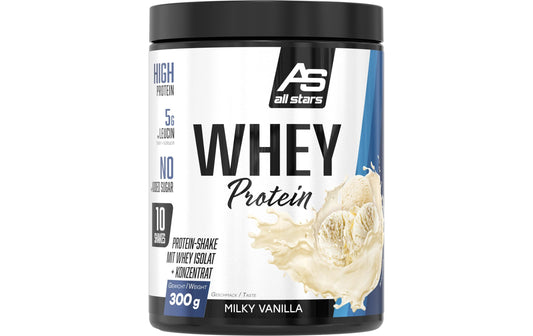 AllStars 100% Whey Protein (300G Dose)  Milky Vanilla