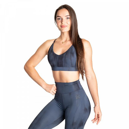 Better Bodies High Line Shorts Top - Sky Blue Grunge Grösse L