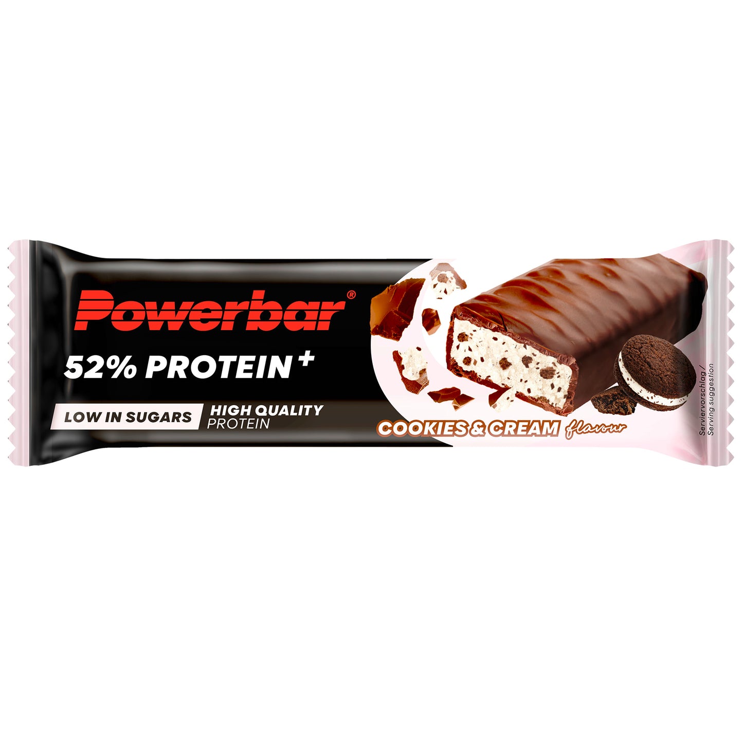 PowerBar 52% Protein+ Bar (50g)  Chocolate Nuts