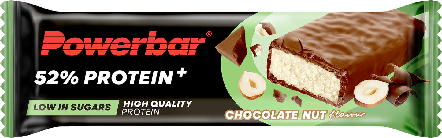 PowerBar 52% Protein+ Bar (50g)  Chocolate Nuts