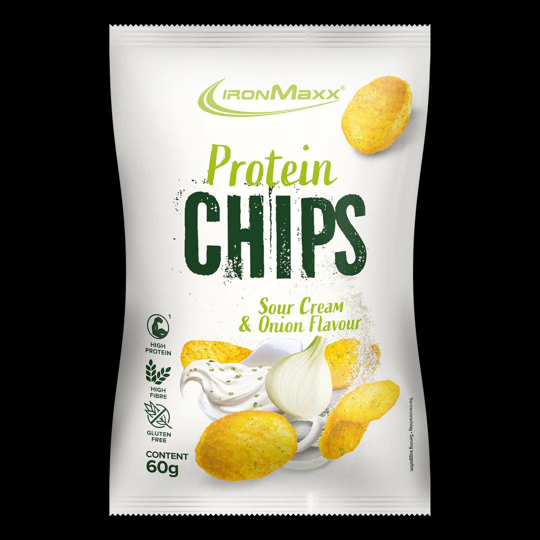 IronMaxx Protein Chips 3.0 (60g)  Sour Cream & Onion