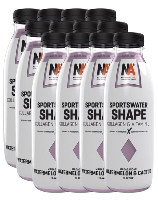 Nutri Athletic Sportswater Shape (12 x 500ml)  Watermelon & Cactus