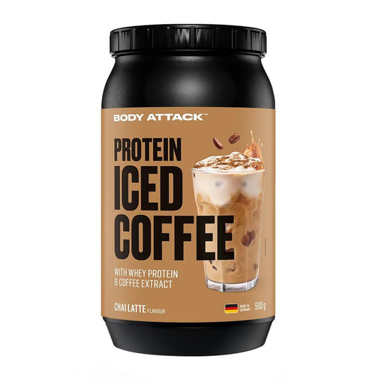Body Attack Protein Iced Coffee (900g Dose)  Chai Latte