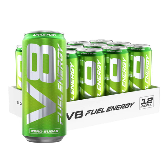 Vast V8 Fuel Energy (12 x 500ml)  Apple Fury