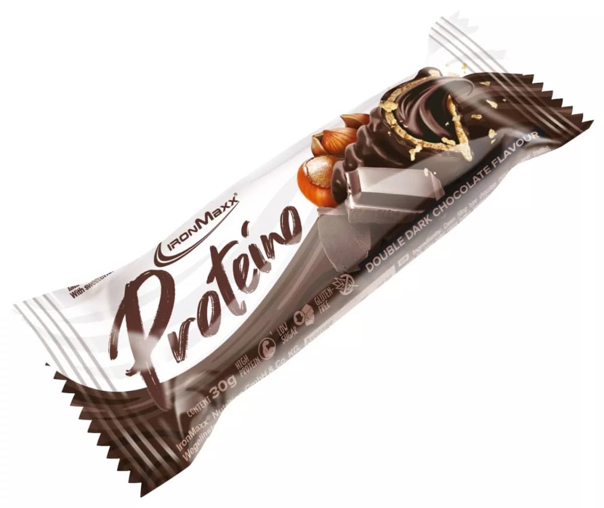 IronMaxx Proteino Protein Bar (30G)  Double Dark Chocolate