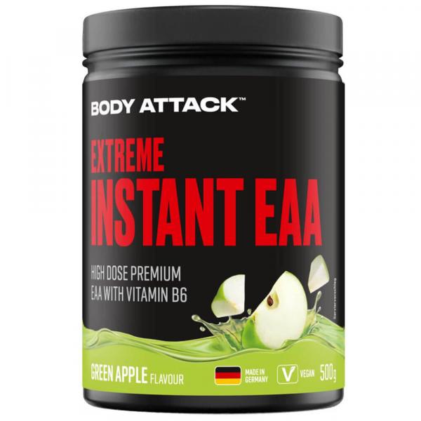 Body Attack Extreme Instant EAA (500g Dose) Green Apple