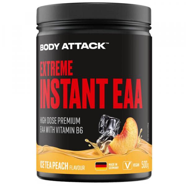 Body Attack Extreme Instant EAA (500g Dose) Ice Tea Peach