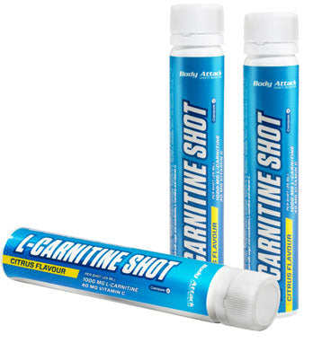 Body Attack L-Carnitine Shots (25ml) Citrus