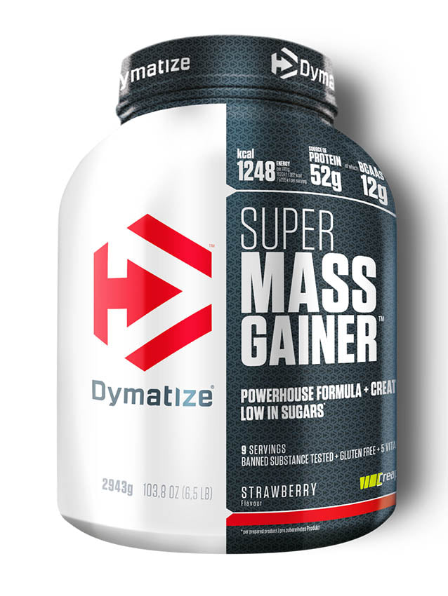 Dymatize Super Mass Gainer (2943g Dose) Strawberry