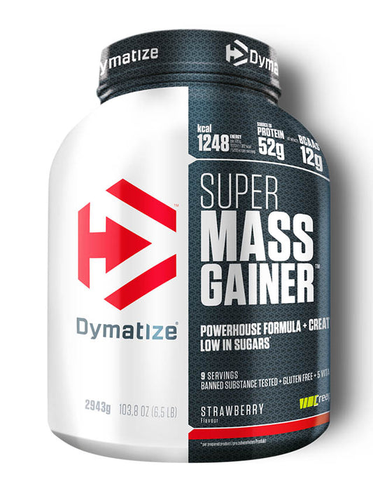 Dymatize Super Mass Gainer (2943g Dose) Strawberry