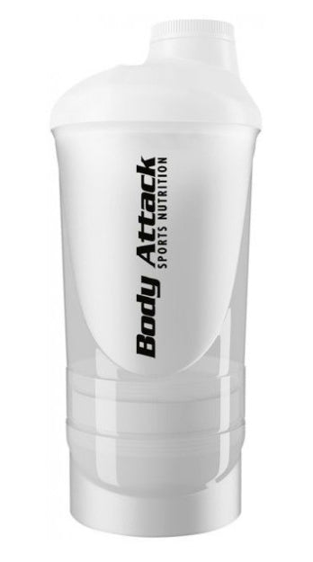 Body Attack Shaker ShakeOne (600ml) white