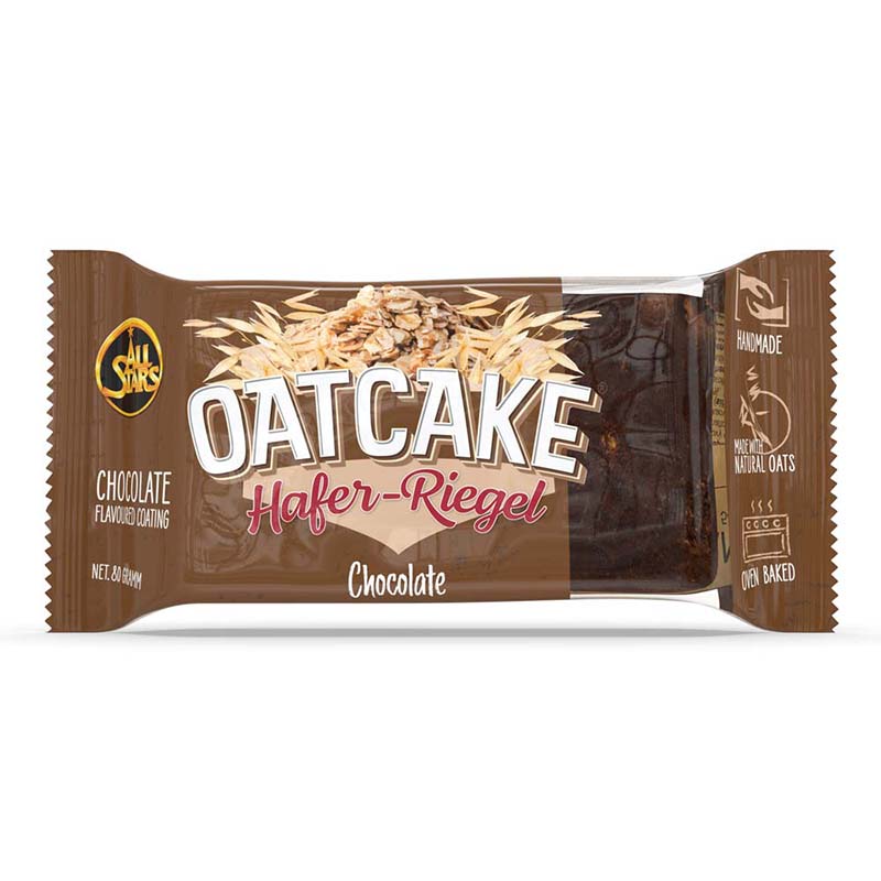 All Stars Oatcake Hafer-Riegel (80g) Chocolate