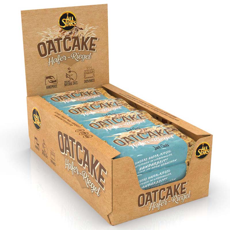 All Stars Oatcake Hafer-Riegel (12 x 80g) Just Oats