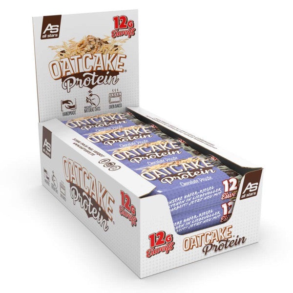 All Stars Oatcake Protein Bar (12 x 80G) Chocolate Drizzle