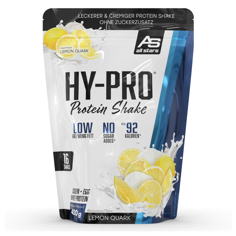 All Stars Hy-Pro Protein Shake (400G Beutel) Lemon Quark